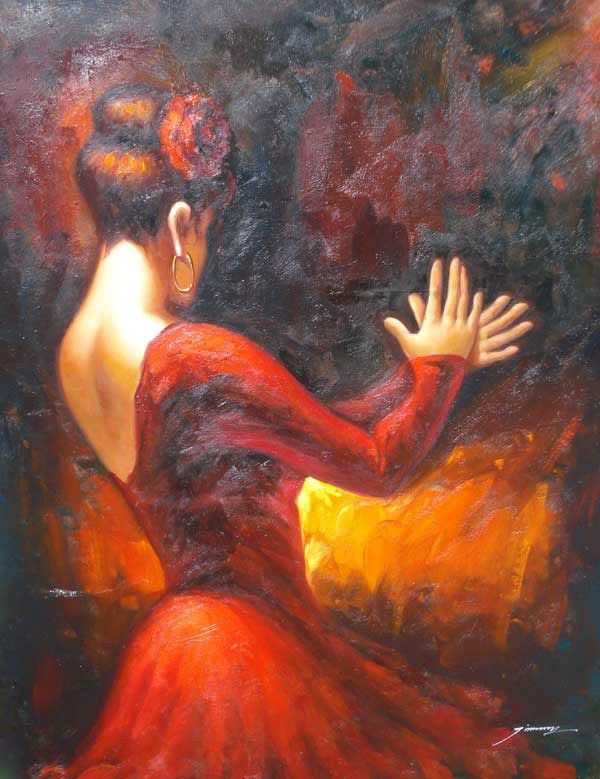 Flamenco Dancer Flamenco dancer tablado